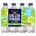 Deer Park Lime Sparkling Spring Water - 8 pk