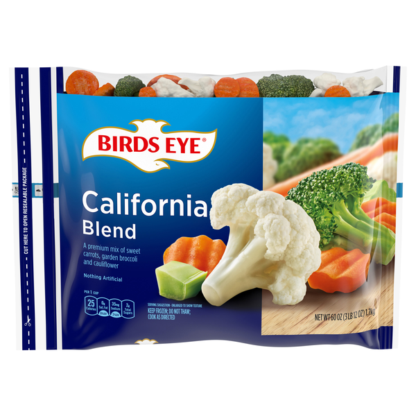 Birds Eye California Blend Carrots Broccoli & Cauliflower Frozen