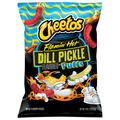 Cheetos Puffs Dill Pickle Flamin' Hot Cheese Flavored Snacks