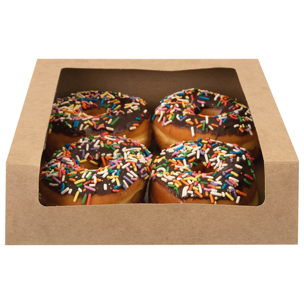 Hannaford Bakery Chocolate Frosted Donuts