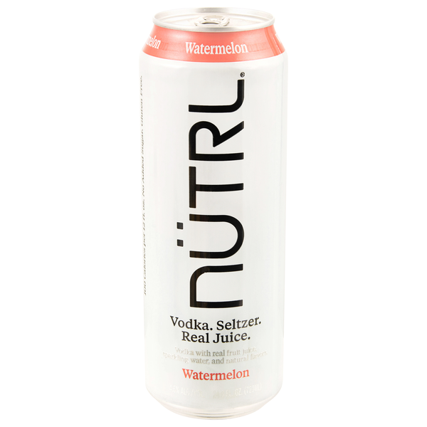 Nutrl Watermelon Vodka Cocktail