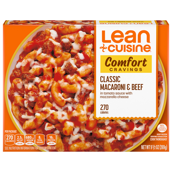 Save on Lean Cuisine Comfort Cravings Classic Macaroni &amp; Beef 