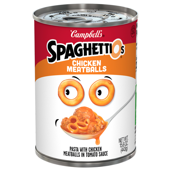 Campbell's SpaghettiOs with Chicken Meatballs