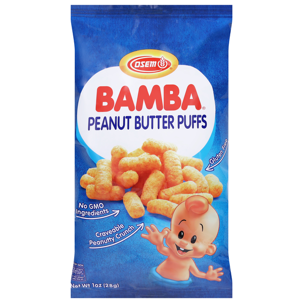 Osem Bamba Peanut Butter Puffs