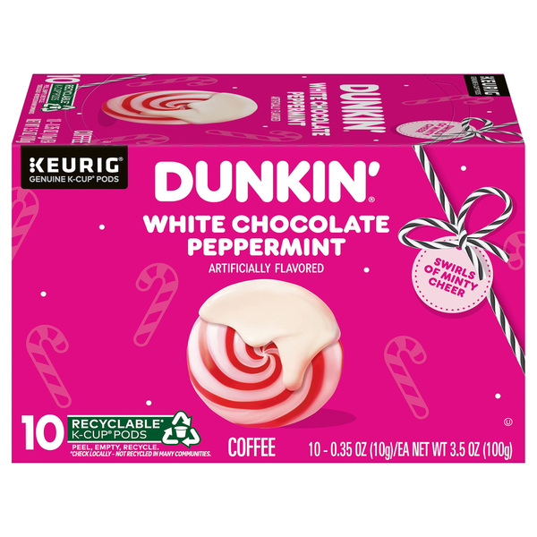 Dunkin' Limited Edition Polar Peppermint Medium Roast K-Cup Coffee Pods