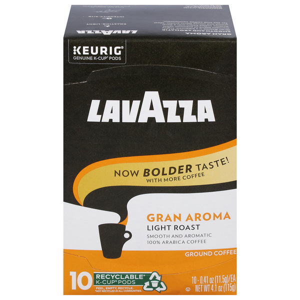 Save on LavAzza Gran Aroma Medium Roast Coffee KCups Order Online