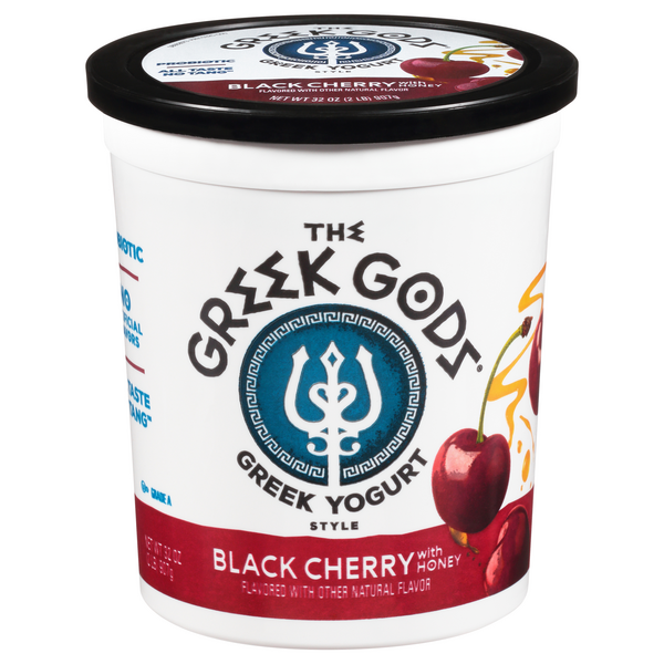 The Greek Gods Black Cherry with Honey Greek Style Yogurt