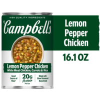 Campbell's Lemon Pepper Chicken 20g Protein Soup | Giant Food