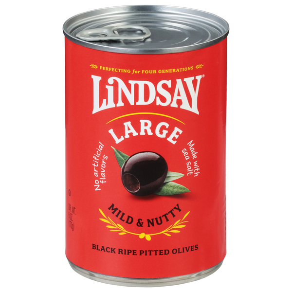 Lindsay Large Pitted Ripe Black Olives