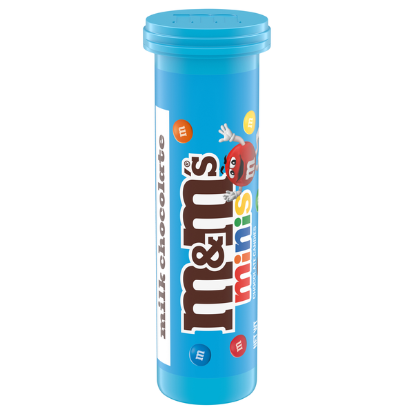 M&M's Milk Chocolate Candy Minis Filled Tube
