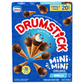 Nestle Drumstick Mini Drums Simply Dipped Vanilla Sundae Cones - 20 ct