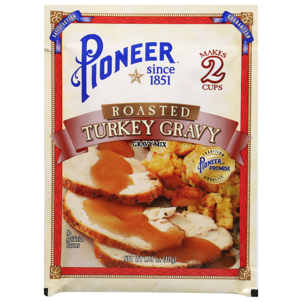 Pioneer Roasted Turkey Gravy Mix Packet