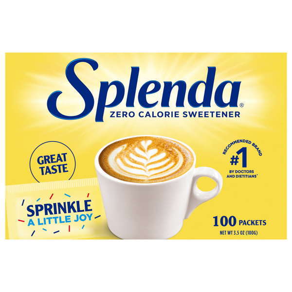 Splenda Zero Calorie Sweetener Packets