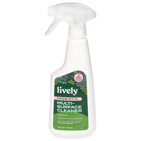 Lively Fragrance Free Probiotic Multi-Surface Cleaner