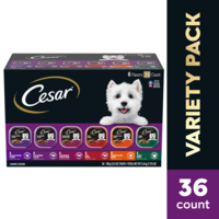CESAR Classic Loaf in Sauce Variety Pack Adult Wet Dog Food - 36 ct