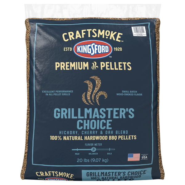 Kingsford Grillmaster's Choice Hickory Cherry & Oak Blend Pellets