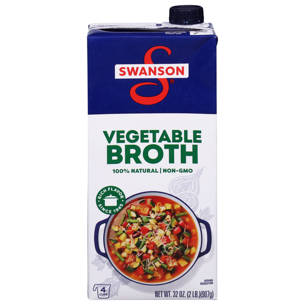 Swanson 100% Natural Vegetable Broth