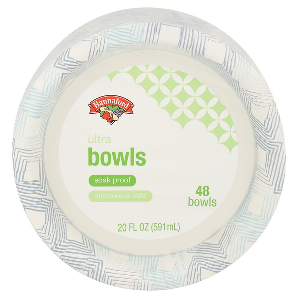 Hannaford Ultra Paper Bowls 20 oz