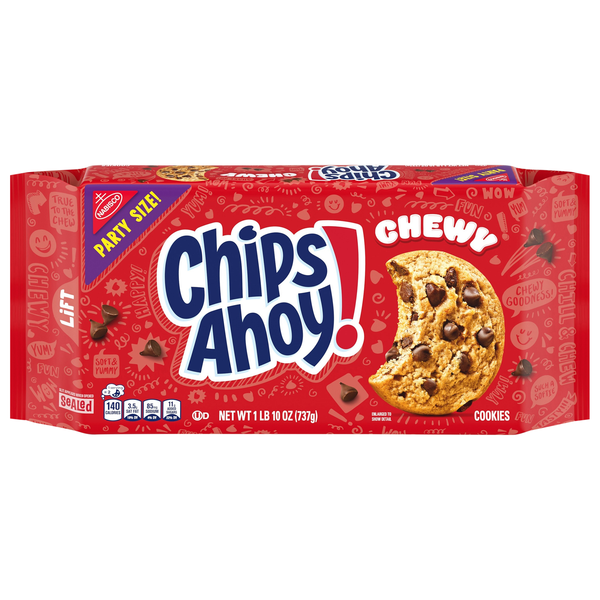 Nabisco Chips Ahoy! Chewy Chocolate Chip Cookies Party Size