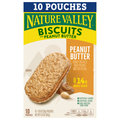 Nature Valley Peanut Butter Biscuits Bars - 10 ct