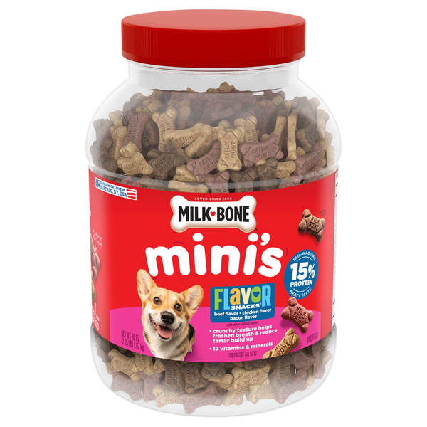 Milk-Bone Flavor Snacks Assorted Flavors Mini's Dog Treats
