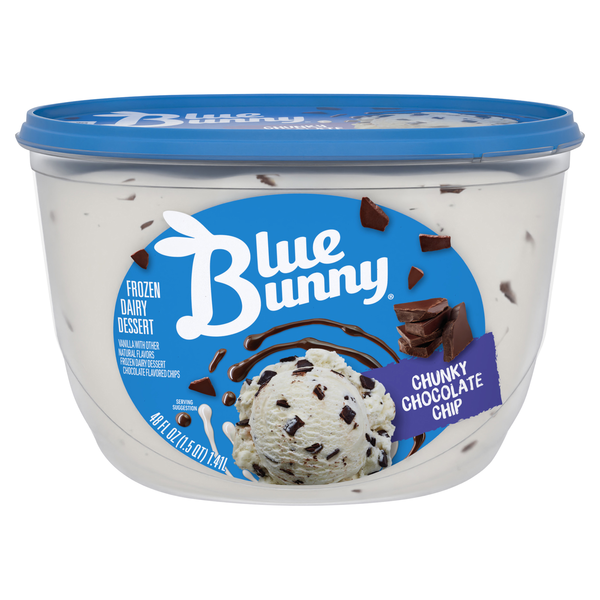 Save on Blue Bunny Premium Chunky Chocolate Chip Frozen Dairy