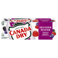 Canada Dry Triple Berry Sparkling Seltzer Water - 12 pk