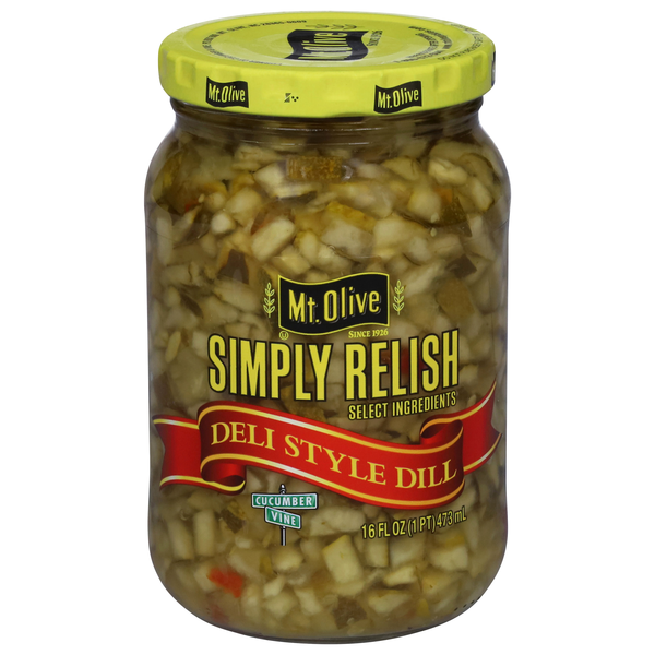 Mt. Olive Deli Style Dill Clearly Relish