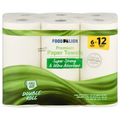 Food Lion Premium Paper Towels Full Size Double Roll 2-Ply - 6 ct