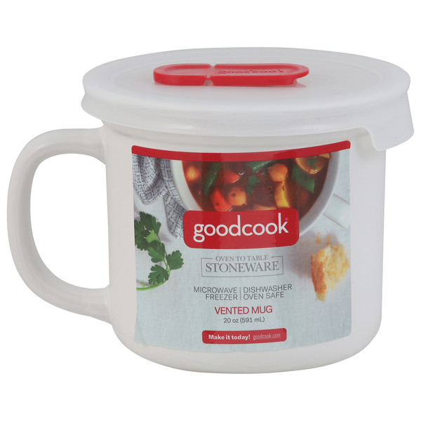 Goodcook Stoneware Vented Mug