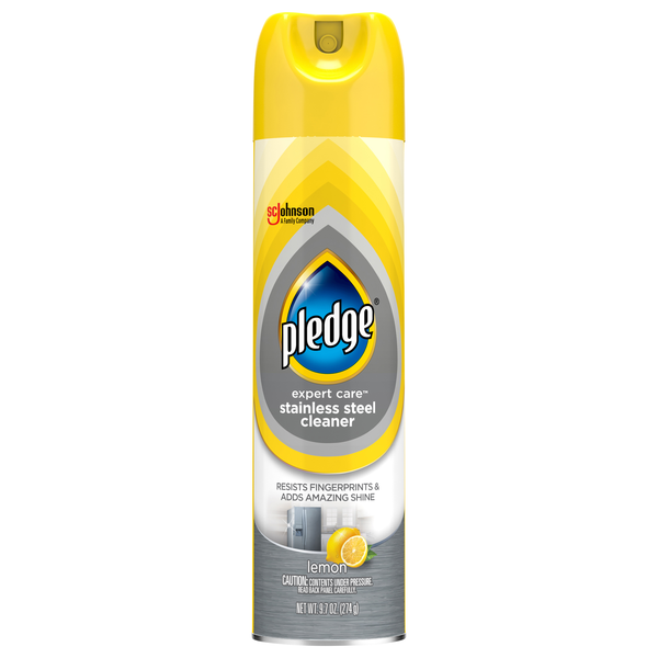 Pledge Expert Care Lemon Stainless Steel Cleaner