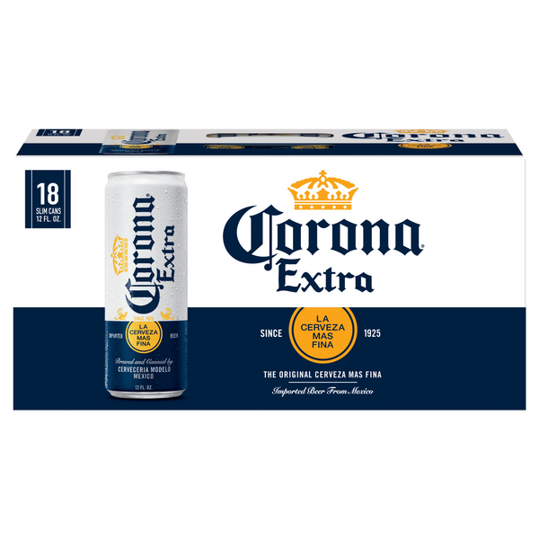 Corona Extra Beer - 18 pk
