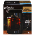 Primula Burke 1.6 Quart Glass Black Cold Brew Coffee Maker