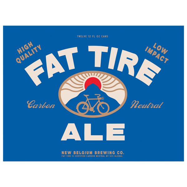 New Belgium Fat Tire Amber Ale Beer - 12 pk