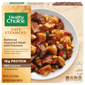 Healthy Choice Cafe Steamers BBQ Seasoned Steak with Potatoes Frozen Meal
