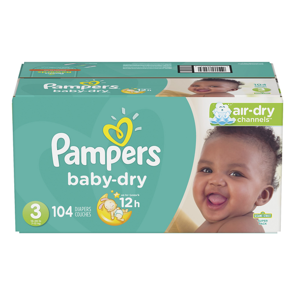 pampers air dry size 2