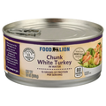 Food Lion Chunk White Turkey in Water