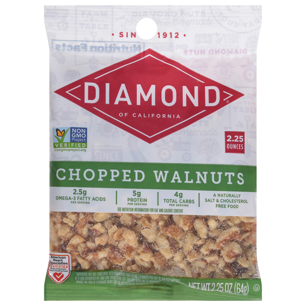 Diamond Chopped Walnuts