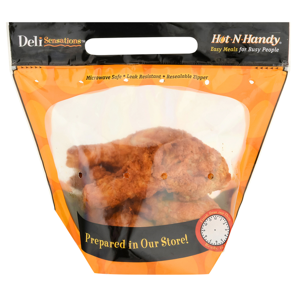 Our Brand Glazed Hot & Spicy Chicken Drumsticks (Hot Avail. 12pm - 8pm)