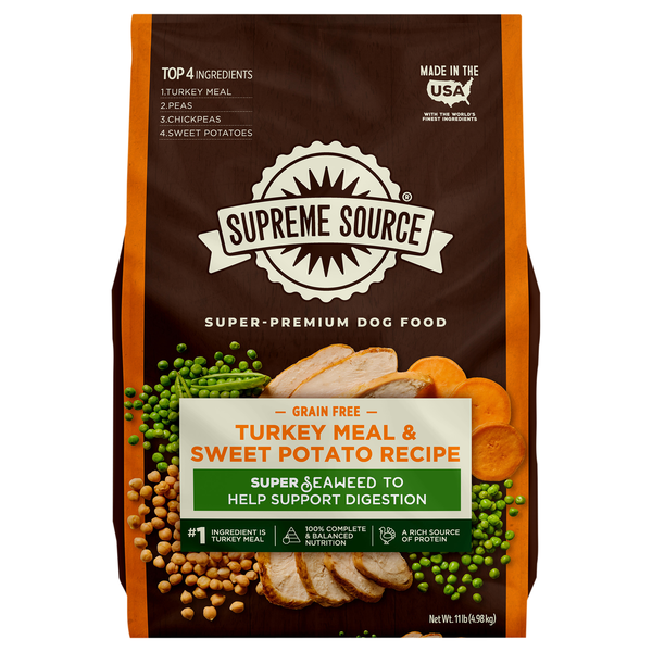 Supreme Source Grain Free Turkey Meal & Sweet Potato Recipe Dry Dog Food
