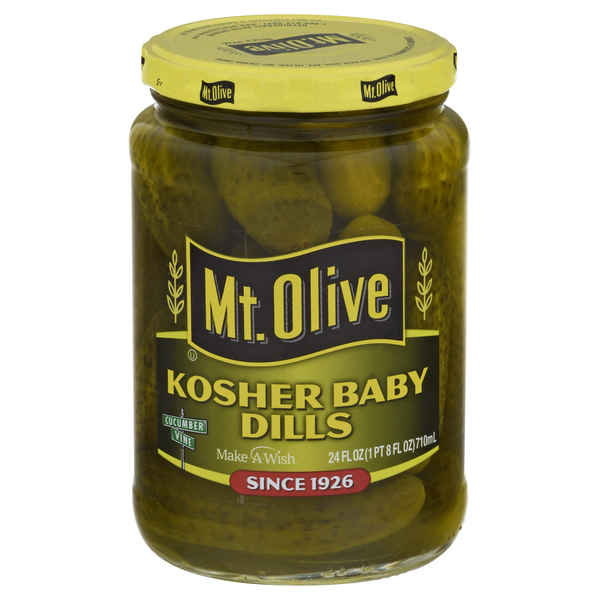 Mt. Olive Kosher Baby Dills Pickles