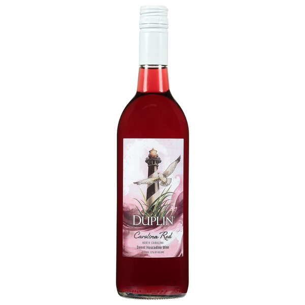 Duplin North Carolina Red Sweet Muscadine Wine