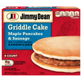 Jimmy Dean Maple Pancakes & Sausage Griddle Cake Sandwiches - 8 ct