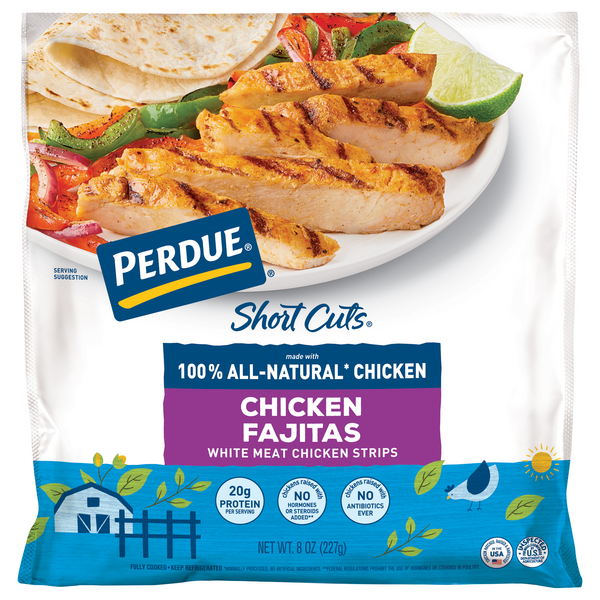 Save on Perdue Short Cuts Carved Chicken Breast Grilled Fajita Fresh Order Online Delivery