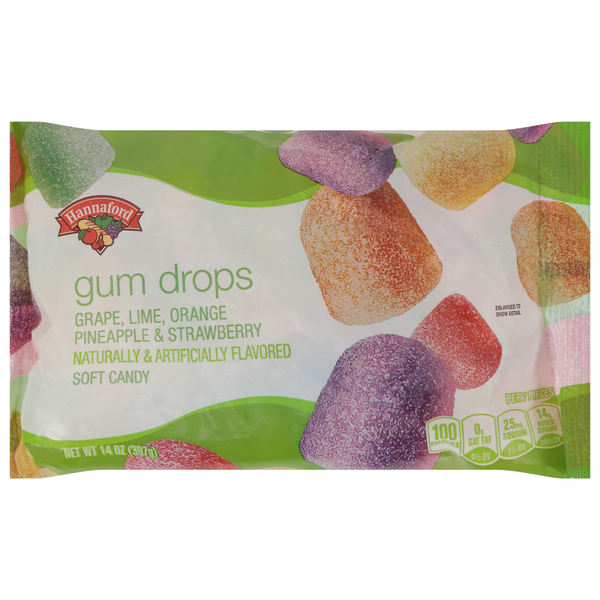 Hannaford Gum Drops Soft Candy