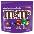 M&M's Dark Chocolate Candy Family Size
