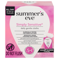 Summer's Eve Simply Sensitive 5-in-1 Daily Gentle Cloths