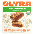 Olyra Organic Apple Cinnamon Fruit & Grain Bars - 4 ct