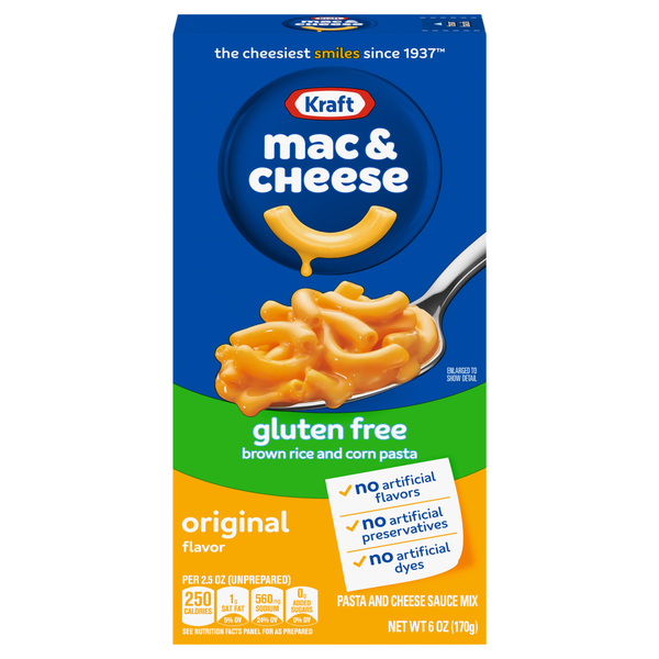 Kraft Gluten Free Original Flavor Mac & Cheese Dinner