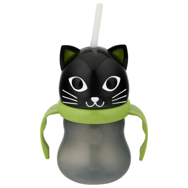 Smart Living Halloween Black Cat Sipper